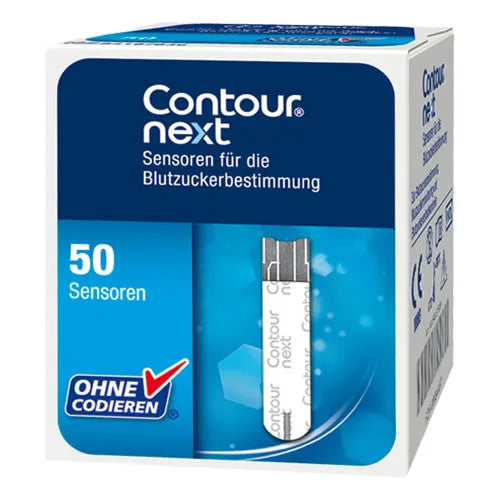 Contour® Next Sensoren Blutzuckerteststreifen AP 50Stk