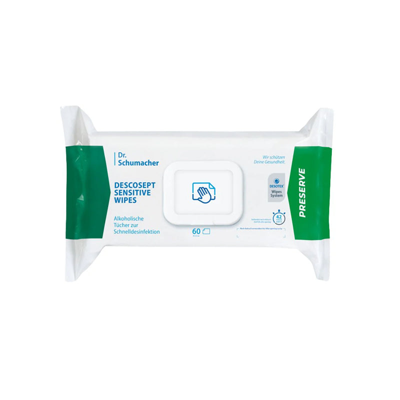 Descosept® sensitive Wipes 20cm x 22cm, 60 Tücher