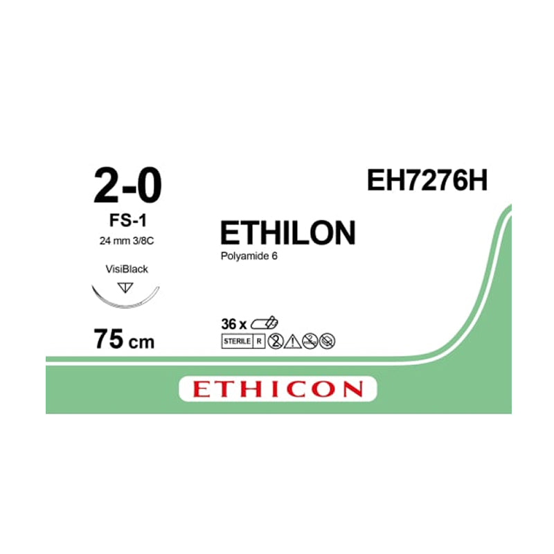 Ethilon® II Nahtmaterial monofil, AP36/12
