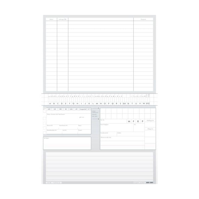 Karteikarten standard AP 1000