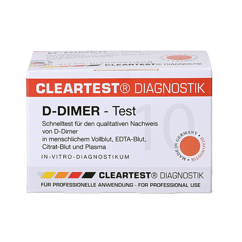Cleartest D-Dimer Schnelltest, AP 10