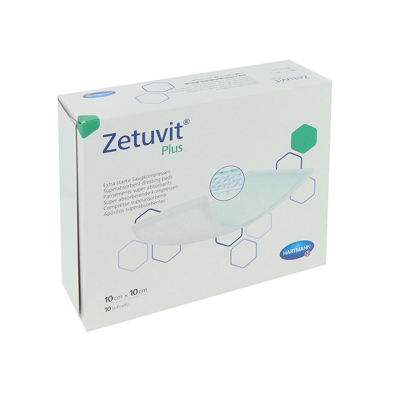 Zetuvit® Plus Saugkompresse steril,  AP 10