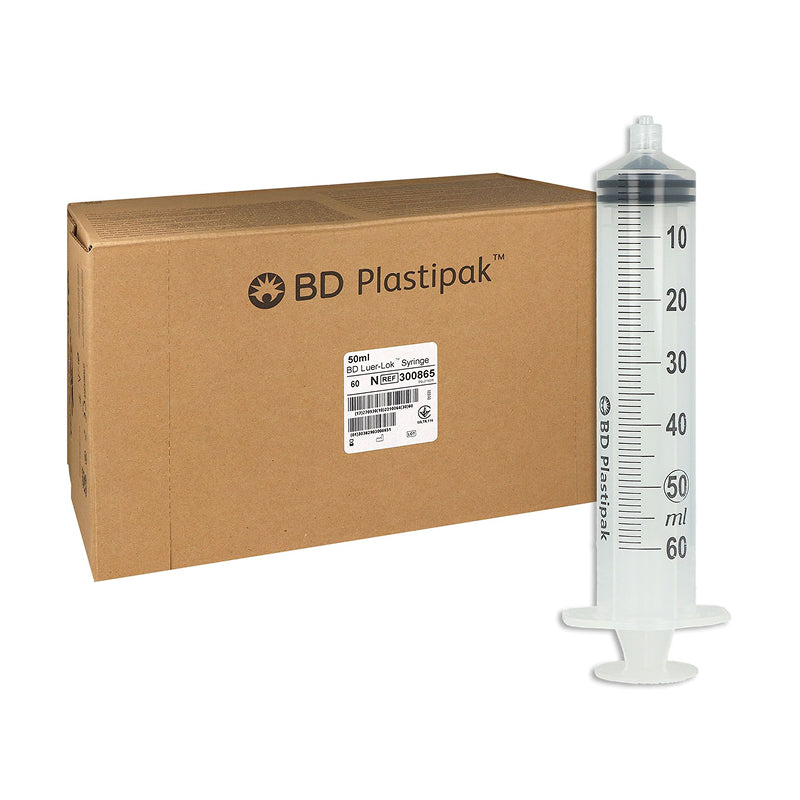 BD Plastipak Spritzen Luer/Lok Ans. 50/60ml, AP 60
