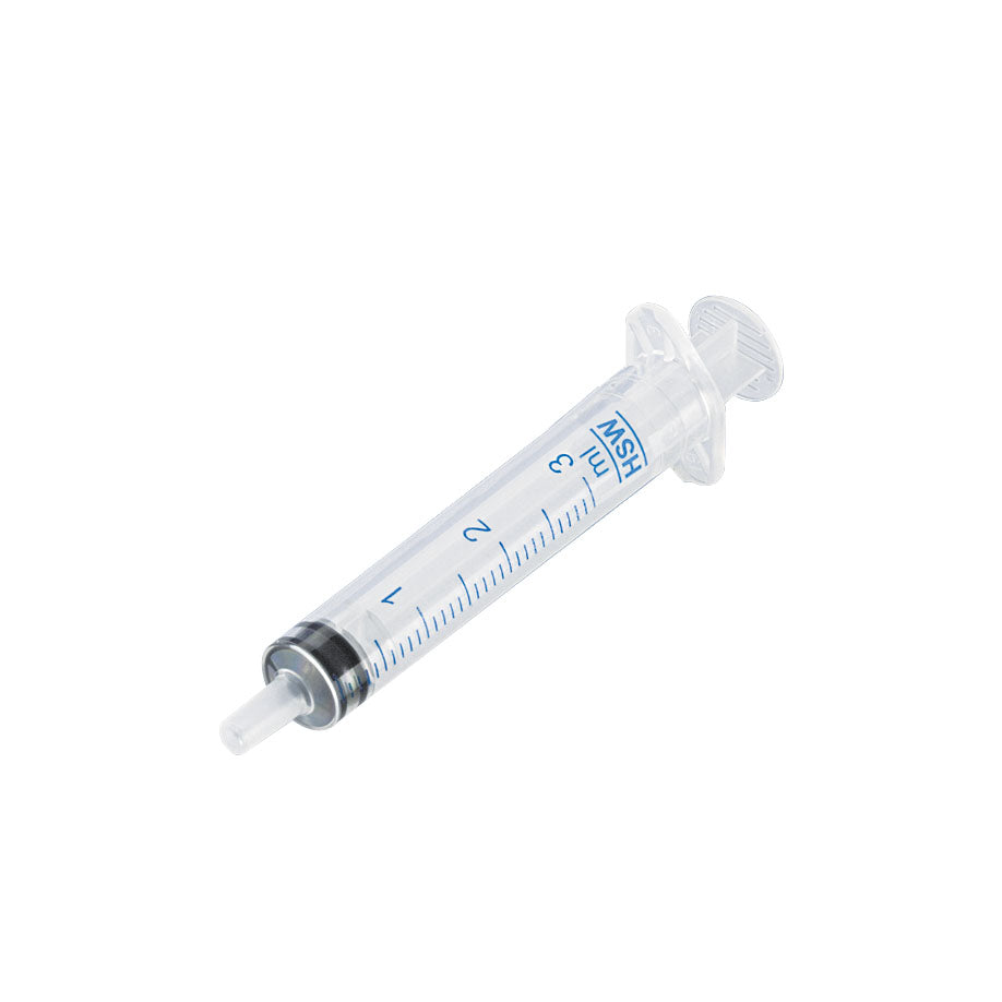 Soft-Ject 3ml Luer Lock, 3-teilige Einmalspritze, AP 100