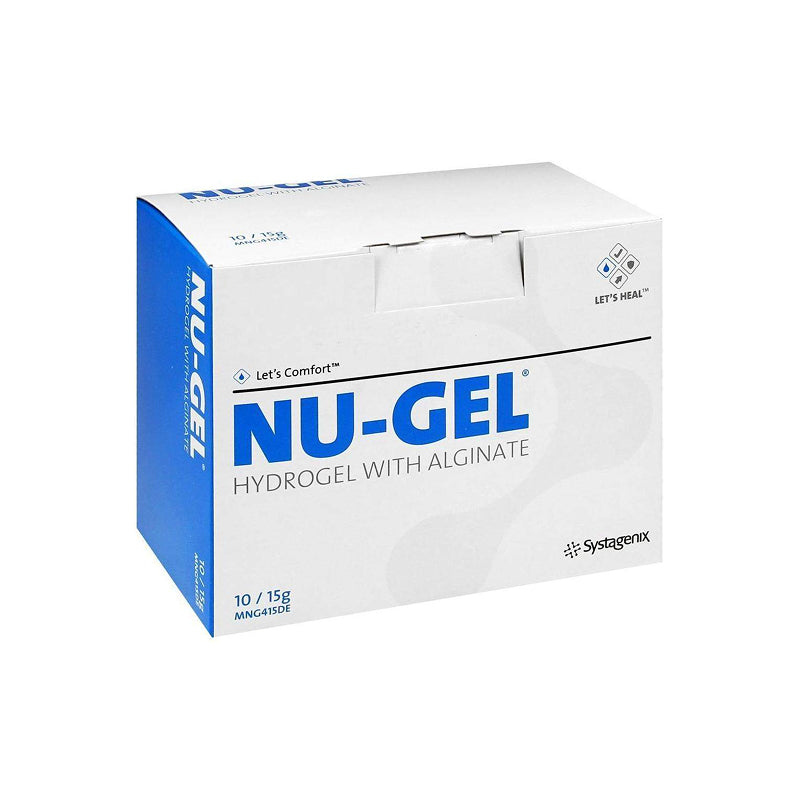 Nu-Gel Hydrogel 15g steril mit Alginat AP 10