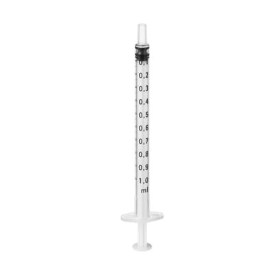 Omnifix®-F Solo 1 ml Grad. 0,01ml ohne Kanüle, Luer-Lock AP 100