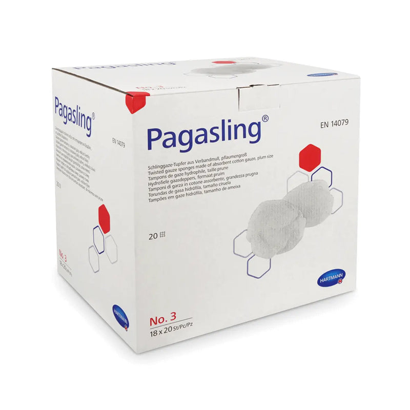 Pagasling® Tupfer Gr.3, steril pflaumengroß