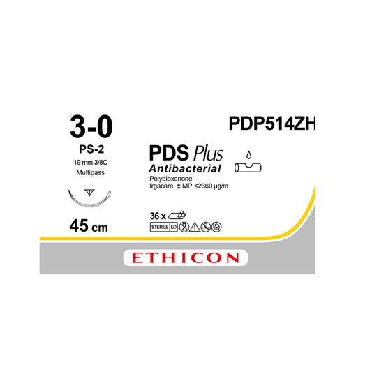 PDS® II plus violett monofil Nahtmaterial, AP 36