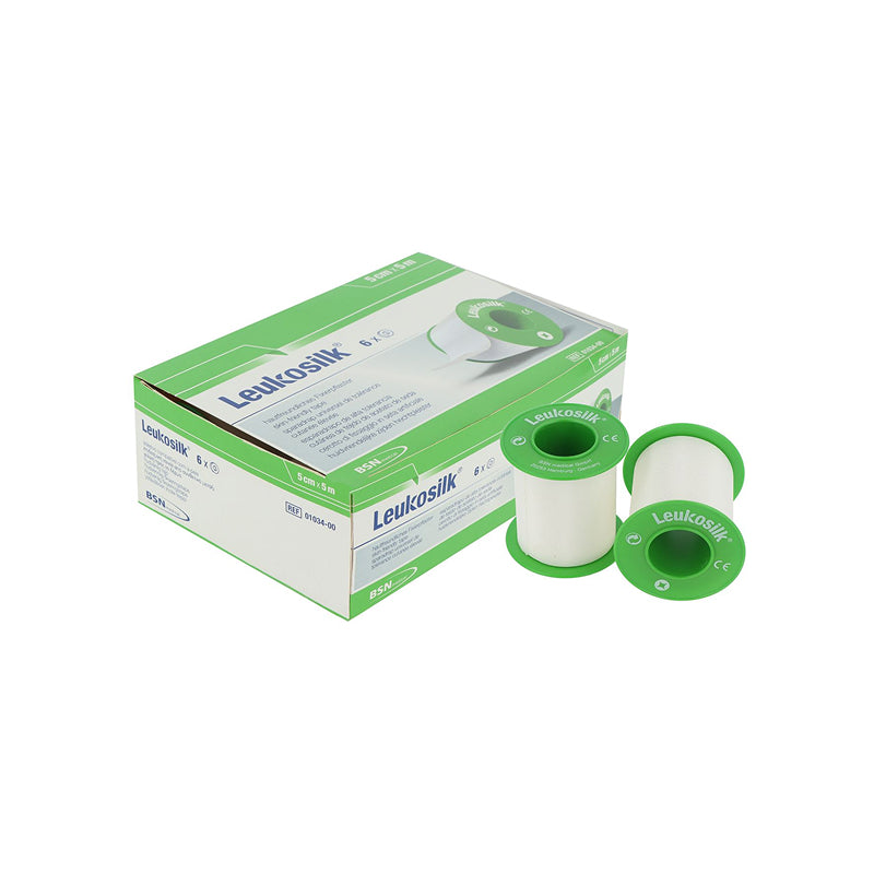 Leukosilk® Rollenpflaster mit/ohne Schutzring