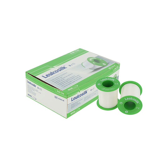 Leukosilk® Rollenpflaster mit/ohne Schutzring