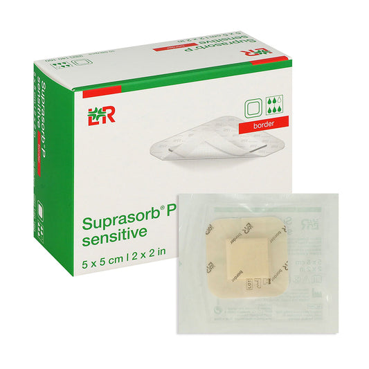 Suprasorb® P sensitive PU-Schaumverband steril, AP 10