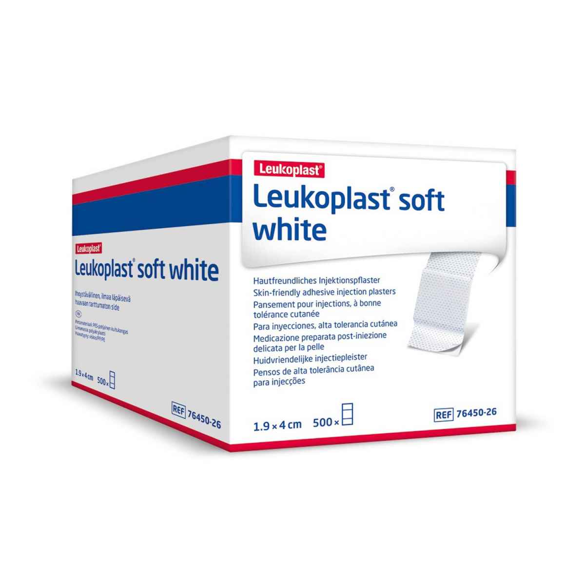 Leukoplast® Soft white 8cm x 5m Wundpflaster