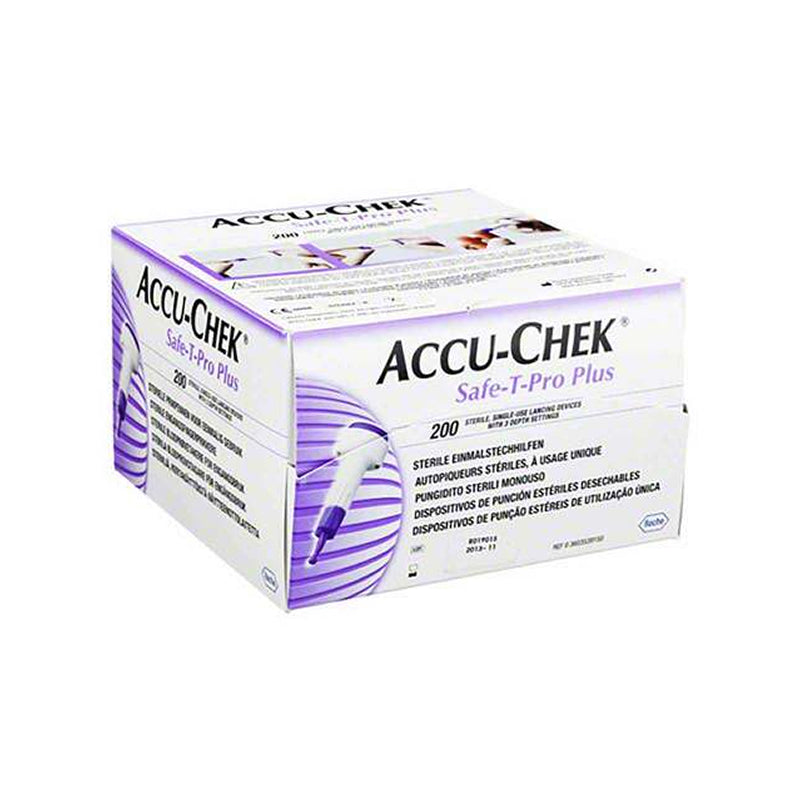 Accu-Chek® Safe-T-Pro-Plus mit 3-Stechtiefen, AP 200