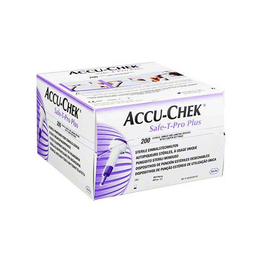 Accu-Chek® Safe-T-Pro-Plus mit 3-Stechtiefen, AP 200