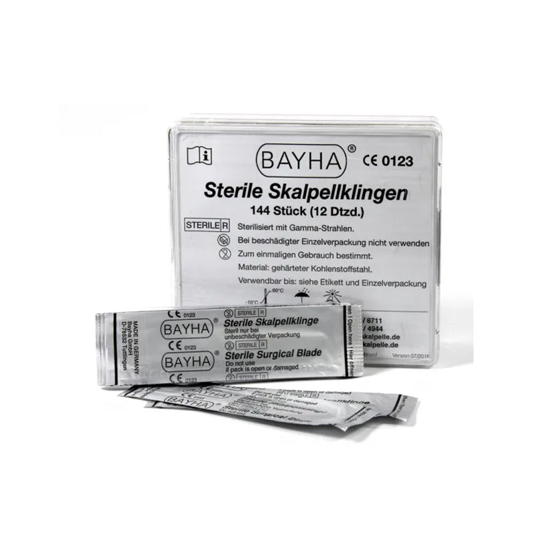 Bayha Skalpellklingen Fig.15 in Polyhülle steril, AP 12