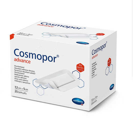 Cosmopor® Advance Wundschnellverband 7,2 x 5 cm AP25