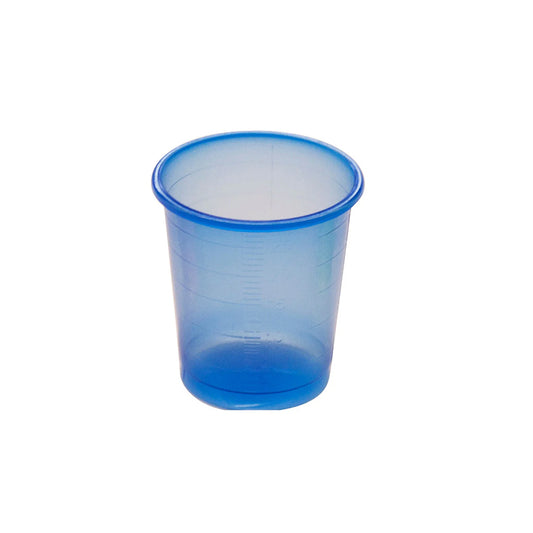 Medikamentenbecher 30ml blau, AP 80