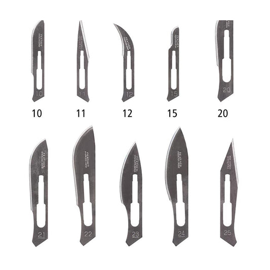 Skalpellklingen Feather Carbon Gr. 11 (201500011) AP 100Carbon