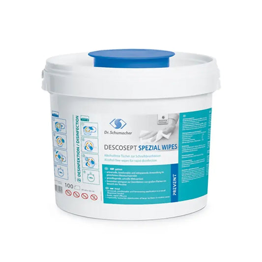 Descosept® Spezial Wipes, Feuchttuchspender inkl. 100 Tücher