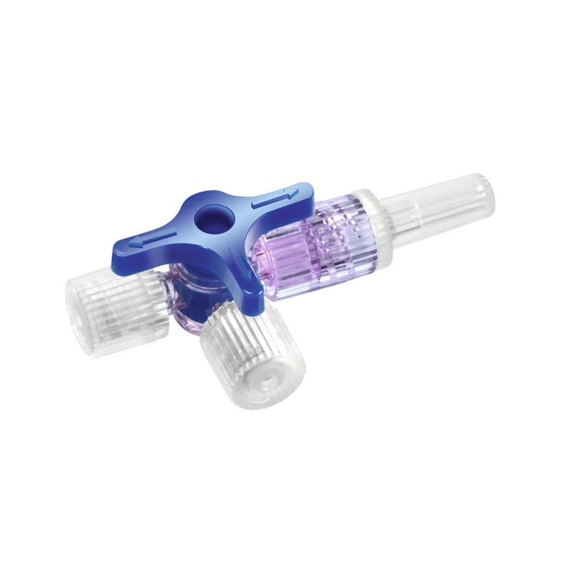 Discofix® Dreiwegehahn blau, AP 50