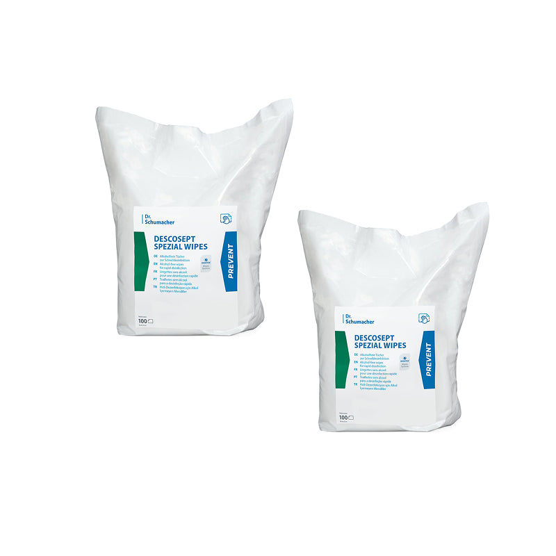 Descosept® Spezial Wipes Nachfüllpackung, 2 x 100 Tücher