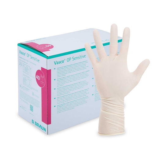 Vasco® OP Sensitive puderfrei Naturlatex AP 40 Paar