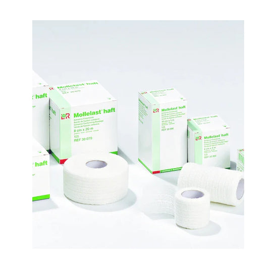 Mollelast® haft latexfrei weiß einzeln verpackt