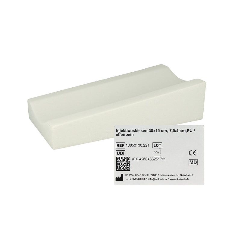 Injektionskissen 30 x 15cm elfenbeinweiß