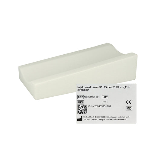 Injektionskissen 30 x 15cm elfenbeinweiß
