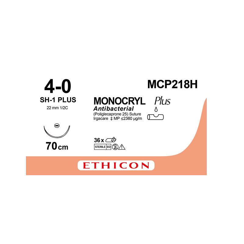 Monocryl Plus monofil Nathmaterial, AP36