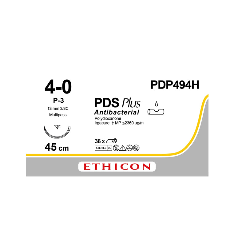 PDS® II plus violett monofil Nahtmaterial, AP 36