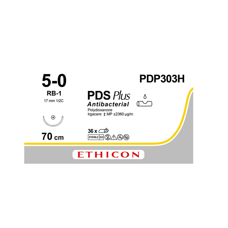 PDS® II plus violett monofil Nahtmaterial, AP 36