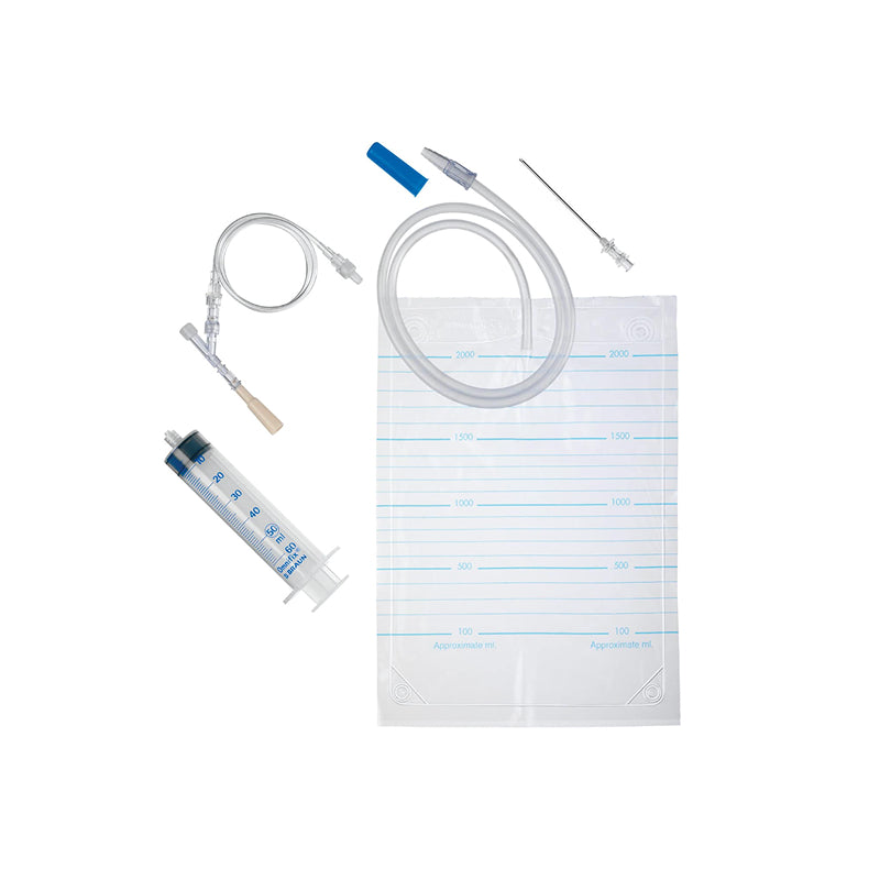 Pleurofix® Besteck zur Pleurapunktion Nr. 1, mit Dreiwegehahn, AP1