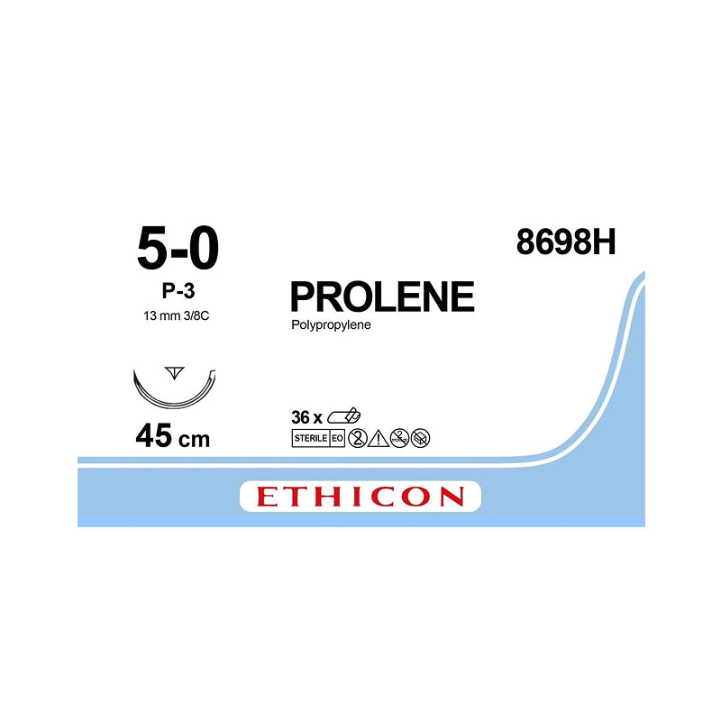 Prolene® monofil Nathmaterial Blau, AP 36