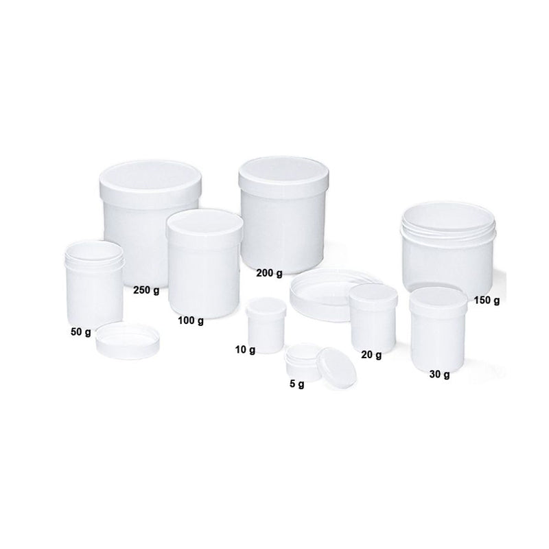 Schraub-/ Salbendose weiß Dose 5g