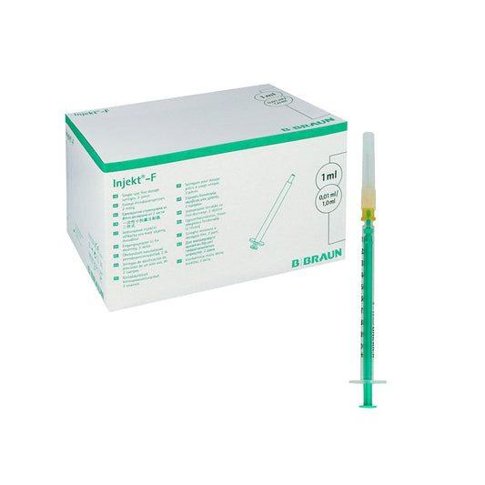 Injekt® F 1ml Feindosierungsspritze ohne Kanüle AP 100