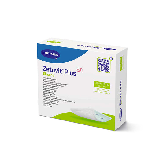 Zetuvit® Plus Silicone Wundverband steril, AP 10 Stück