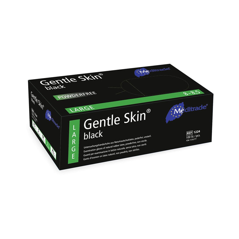 Untersuchungshandschuh Gentle Skin black, AP 100 Stück