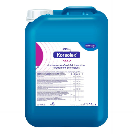 Korsolex® basic  Instrumentendesinfektion, 5 Liter