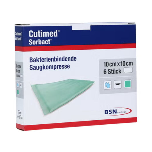 Cutimed® Sorbact 10cm x 10cm, AP 6