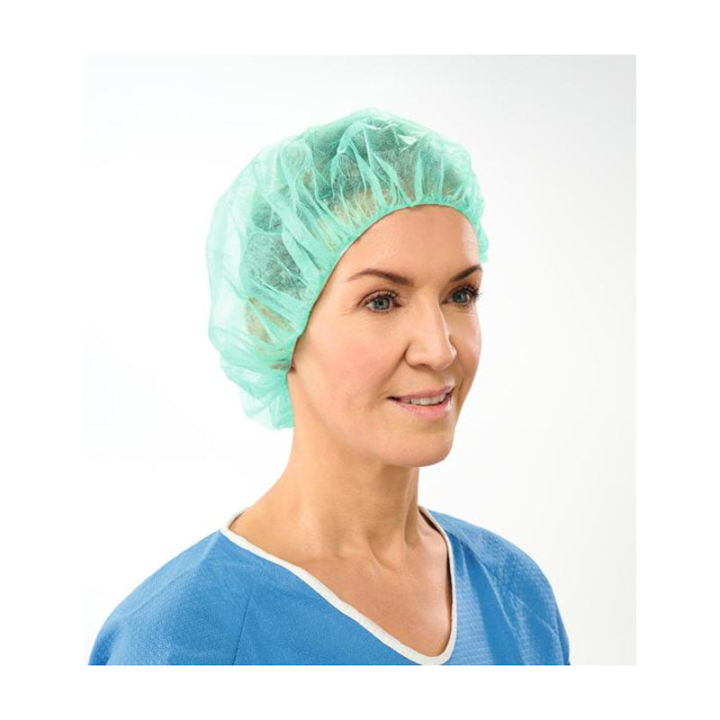 Sentinex® OP-Haube Easy Baretthaube grün, AP 100