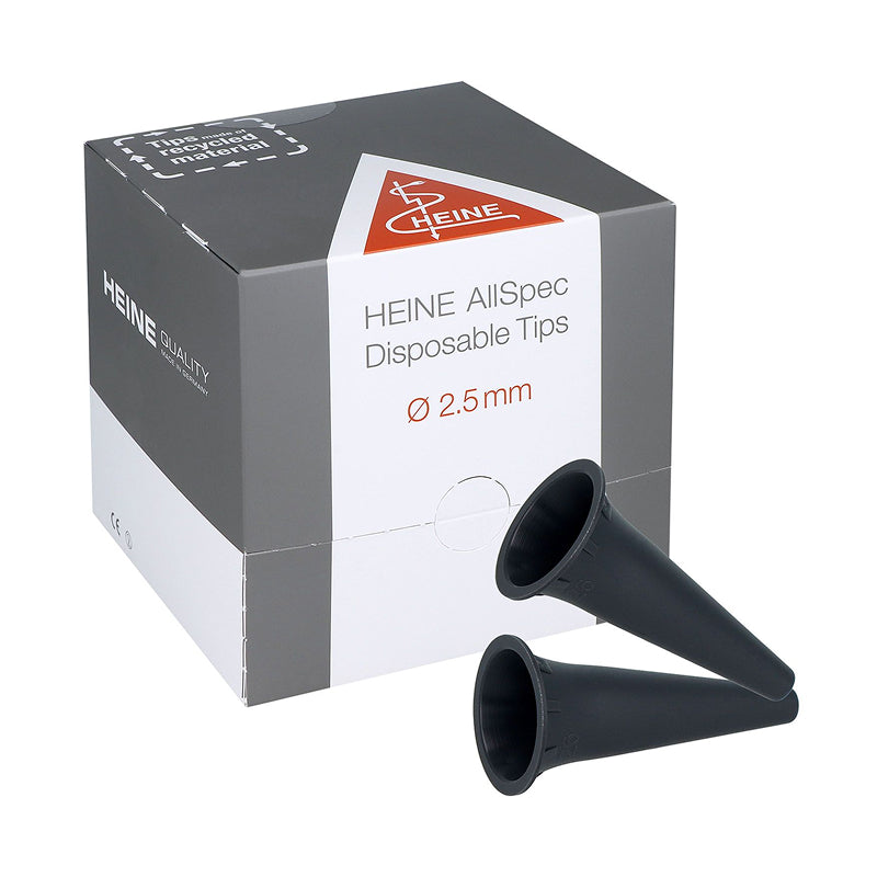 HEINE AllSpec® Einweg-Ohrtrichter 2,5 mm für Kinder, AP 250