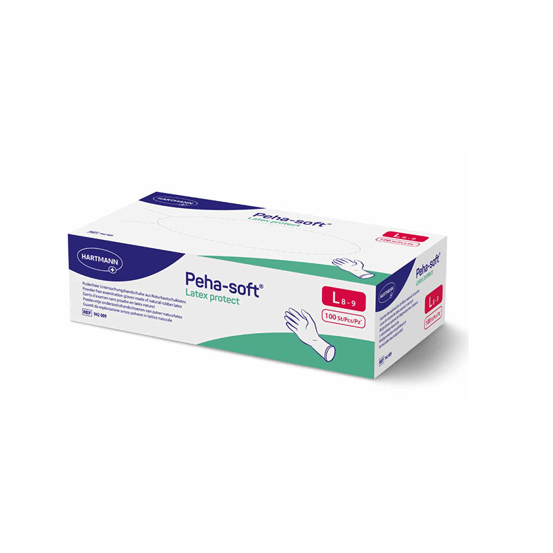 Untersuchungshandschuhe Peha-soft Latex protect, AP 100