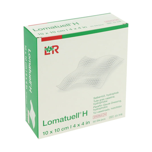 Lomatuell®  H Salbentüll, Kompresse, steril 10 x 10 cm, AP 50
