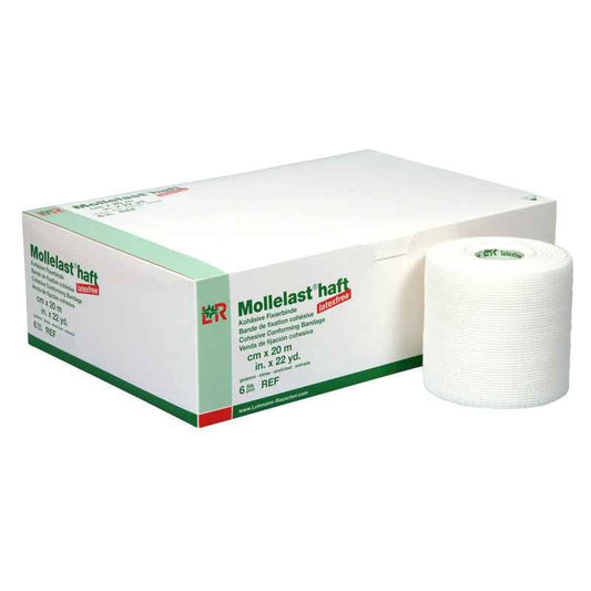 Mollelast®  haft latexfrei  Fixierbinde, lose im Karton, AP 6