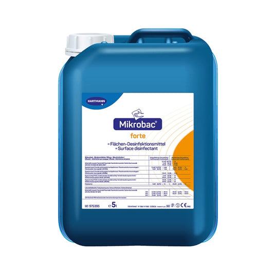 Mikrobac® forte Desinfektionsreiniger, 5 Liter