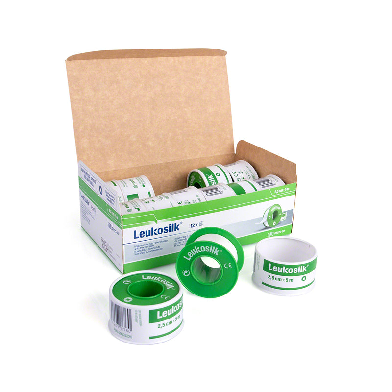 Leukosilk® Rollenpflaster mit/ohne Schutzring