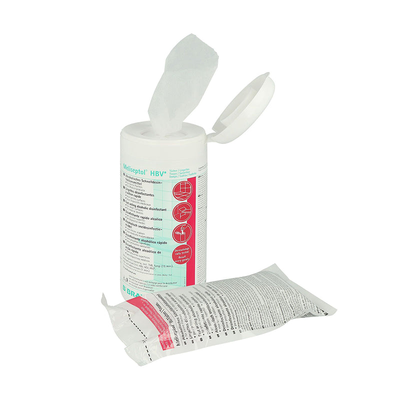 Meliseptol® HBV-Tücher Spenderbox/Nachfüllpackung