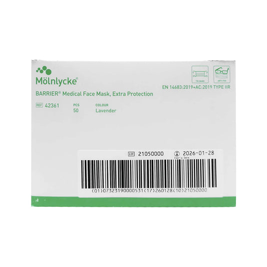 OP-Maske Barrier Laser Plum violett AP 50